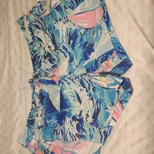 Lily Pulitzer Size 14 The Callahan Short 5in Seam